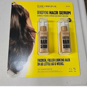 Babe Original Densifying Hair Serum, 2 Pack Set